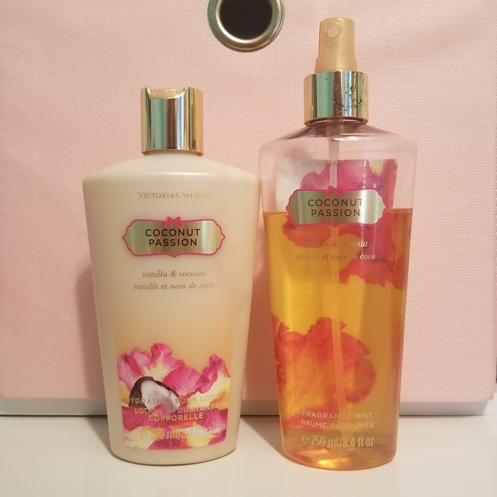 VS Coconut Passion Body Lotion & Mist set